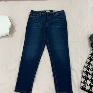 Dark wash jeans. Never worn